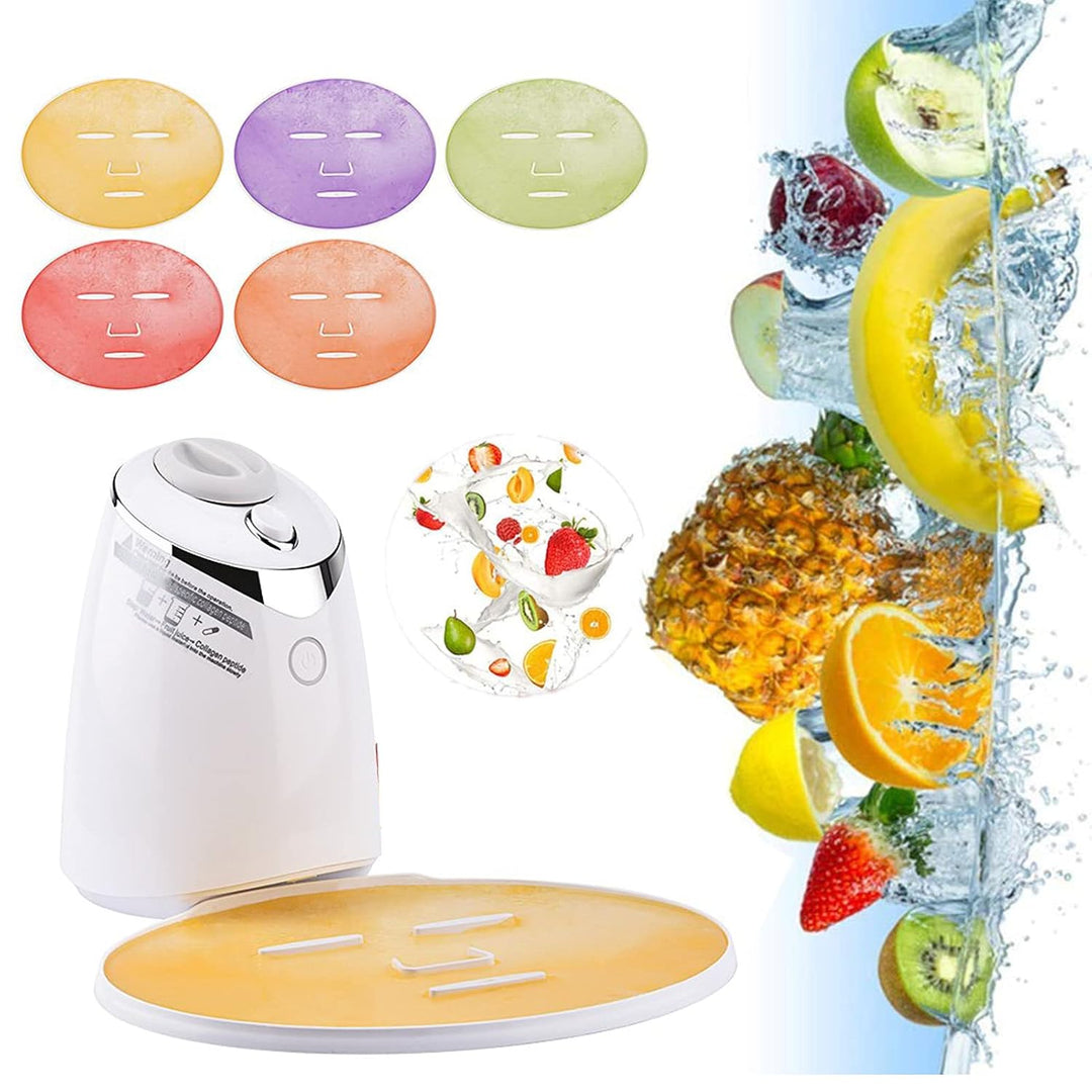 Face Mask Maker Machine mit 32 Stk. Kollagen, Face Mask Machine, Gesichtsbehandlung, DIY Natural Fru