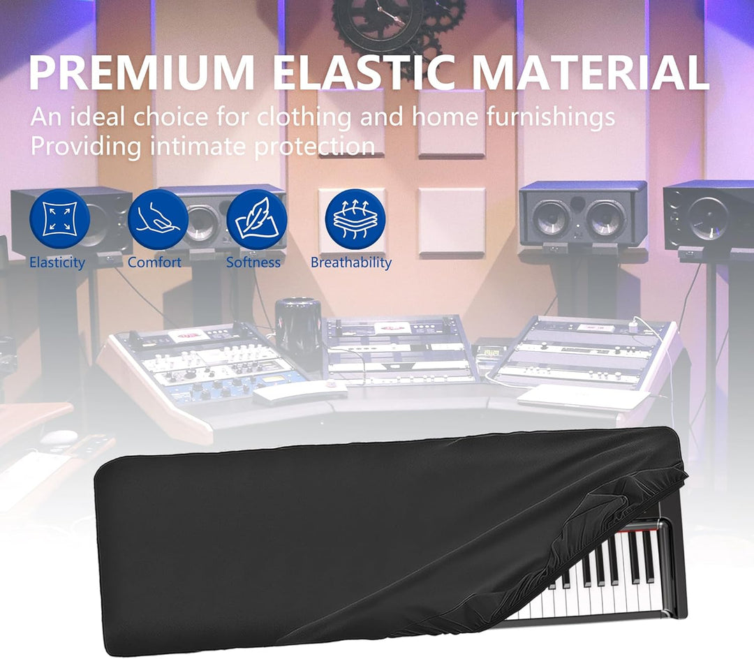 Musiin Tastatur-Staubschutz mit 73 Tasten, kompatibel mit KORG Grandstage 73, VOX Continental 73 BK,