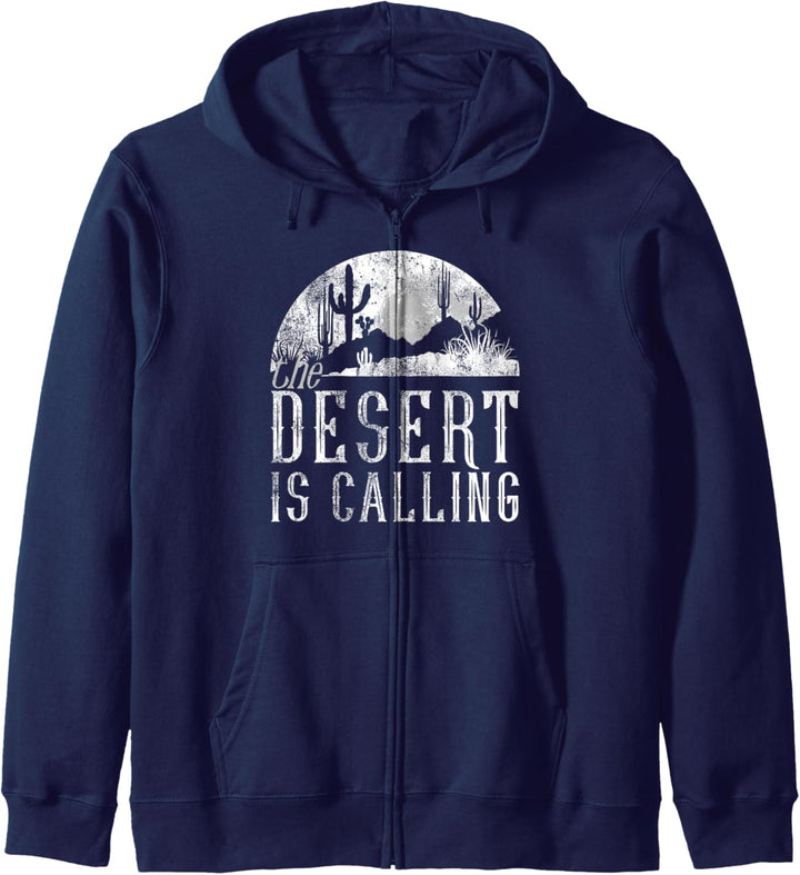 The Desert Is Calling Landscape Kapuzenjacke