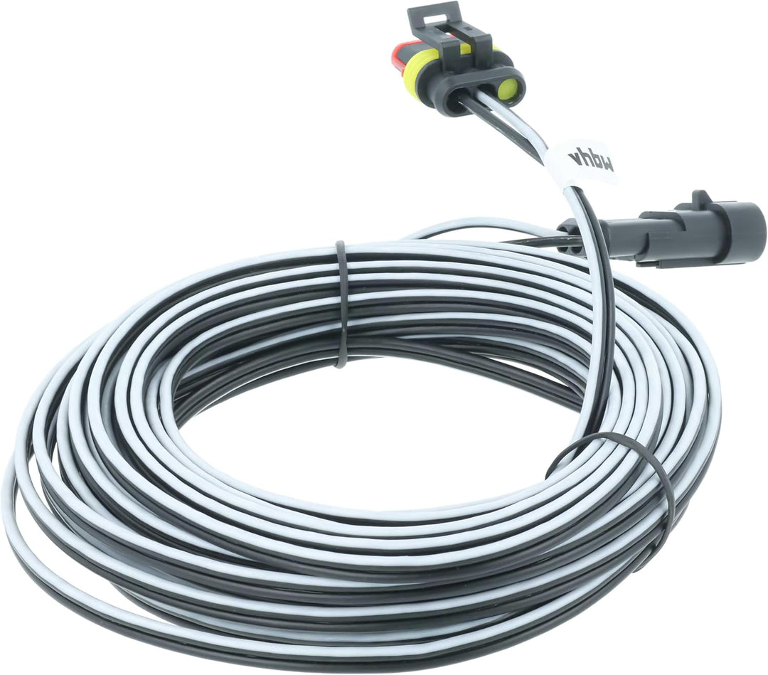 vhbw Niederspannungs-Kabel kompatibel mit Husqvarna 450X (2019), 450X (2018), 450X (2017-01) Mährobo