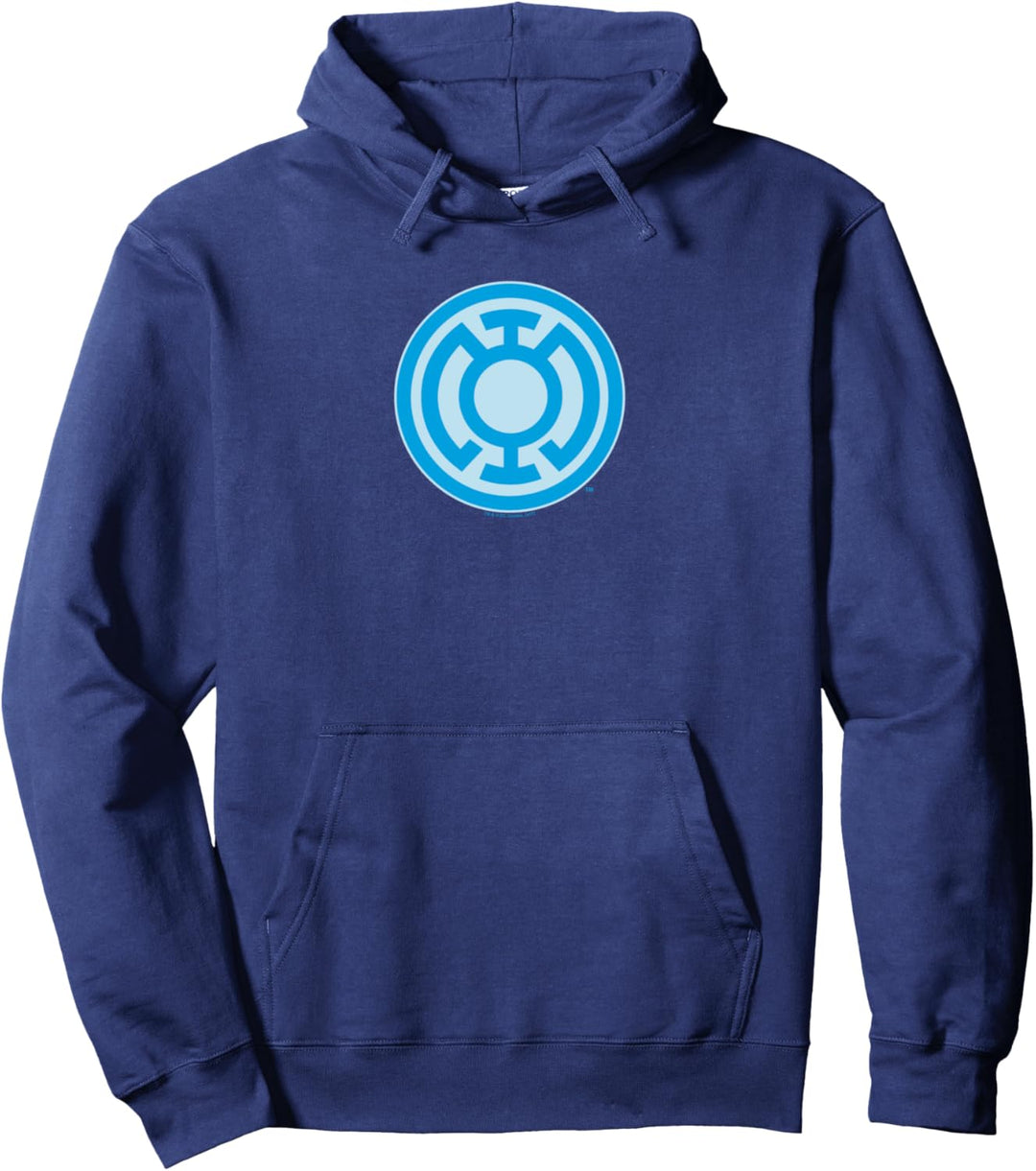 Green Lantern Blue Symbol Pullover Hoodie