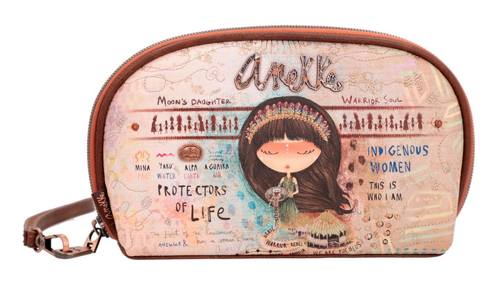 Anekke Damen 36609-709 Mehrfarbig 19x12x5 Weiche Geldbörse, bunt