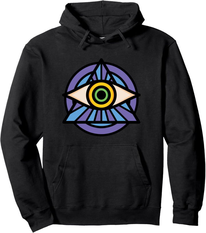 Allsehendes Auge Horus Pyramide Freimaurer Symbol Geschenk Pullover Hoodie