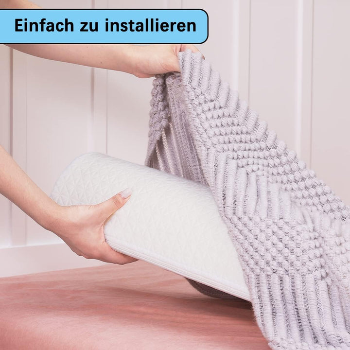 TANYOO Bettgitter Bettkantenschutz für Kinderbett Schutzkissen Bed Bumper mit rutschfeste und Waschb