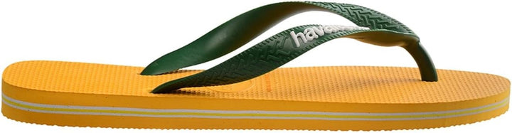 Havaianas - Brasil Logo, Iconic, Comfortable and Durable Flip-Flops, Straps with Brazilian Flag and