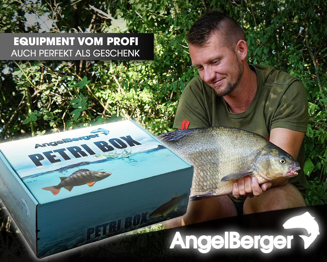 Angel-Berger Petri Box Angelbox Promo Box Geschenk Angelzubehör Angelsets