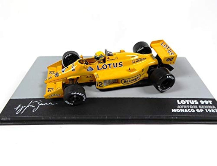 OPO 10 - Ayrton Senna Lotus 99T # 12 - Sieger Monaco GP Formel 1-1987 1:43 Altaya (708)