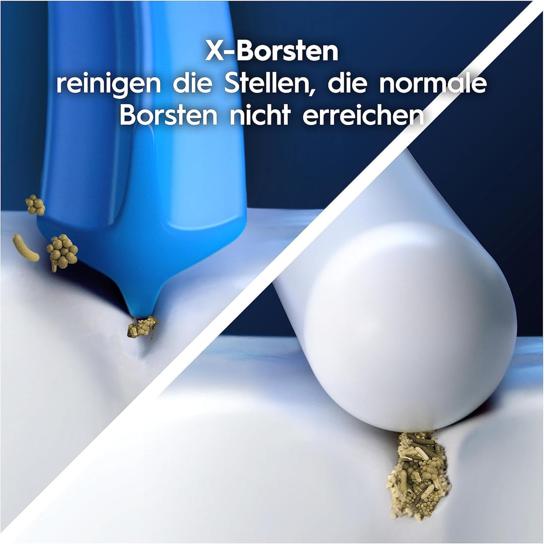 Oral-B Pro Sensitive Clean Aufsteckbürsten für elektrische Zahnbürste, 10 Stück, sanfte Zahnreinigun