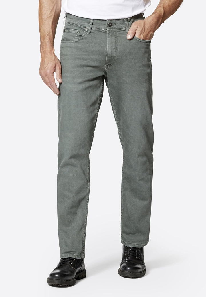 HERO BY JOHN MEDOOX Denver Denim Regular Straight Rigid Straight Fit Casual Clean Wash Denim Jeans f
