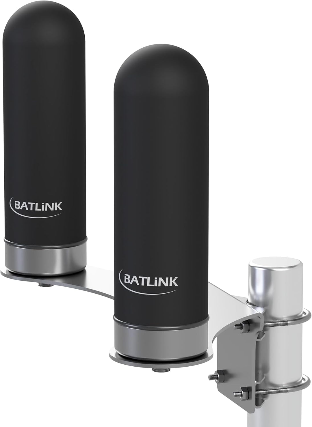 BATLINK MAO5GV2 2x2 MIMO Marine Grade (IP66) 5G Antenne inkl. 2.5m Kabel - 9dBi Leistungsgewinn, für