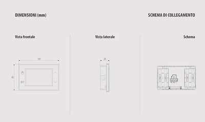 VEMER VE788600 TUO WiFi Batterie - Thermostat Heizung Smart Home, WLAN Raumthermostat, Wochenprogram