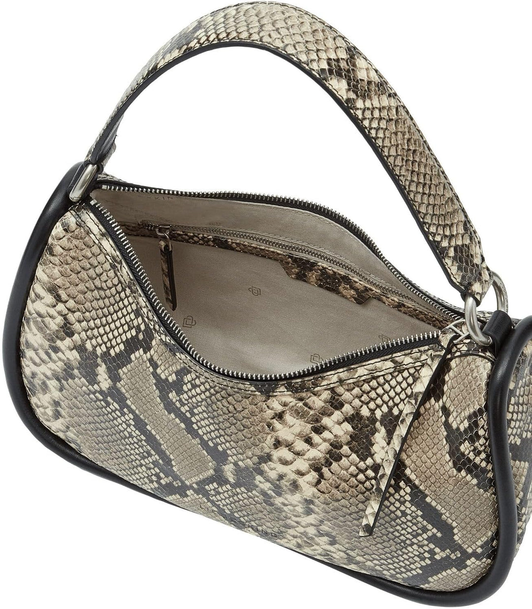 Liebeskind Berlin FAB 2 SNAKE HOBO Schultertasche, Medium (HxBxT 19cm x 32cm x 11cm)