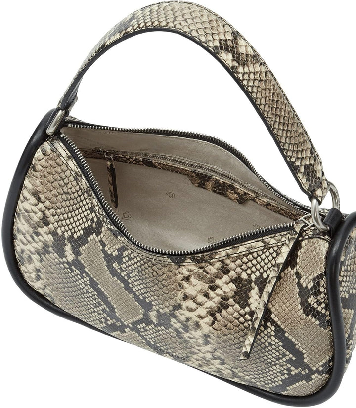 Liebeskind Berlin FAB 2 SNAKE HOBO Schultertasche, Medium (HxBxT 19cm x 32cm x 11cm)