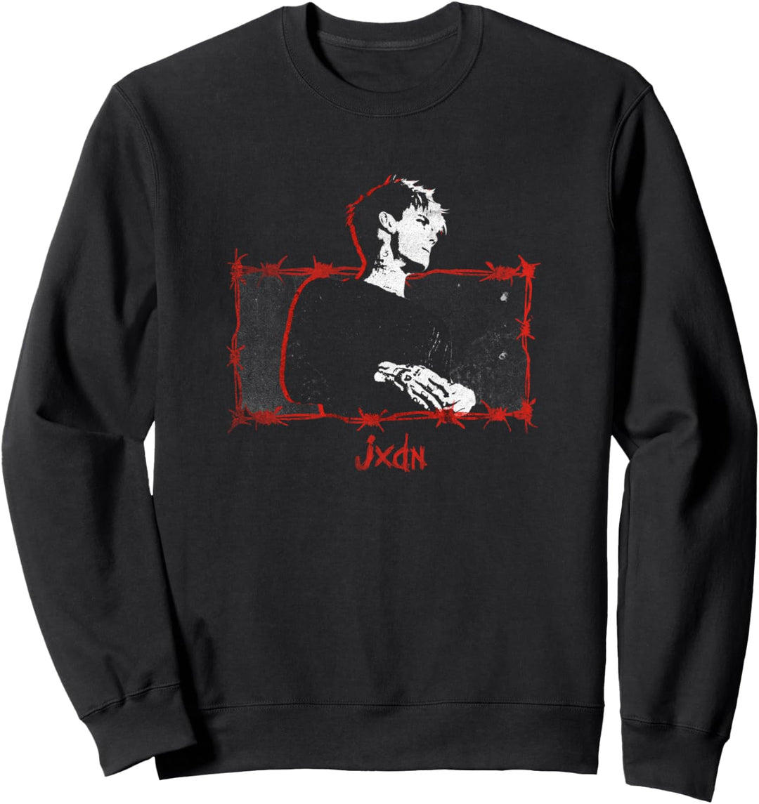 jxdn - Barbed Wire Portrait Sweatshirt
