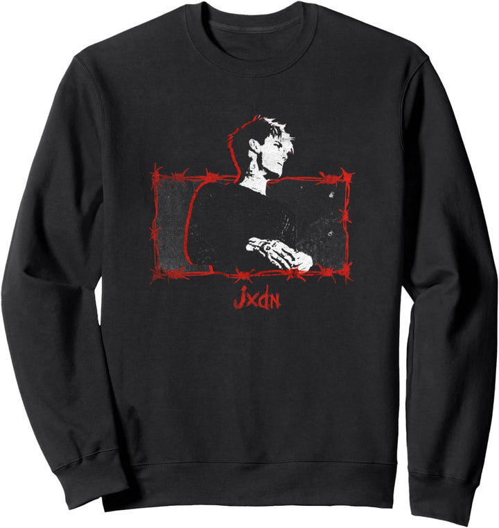 jxdn - Barbed Wire Portrait Sweatshirt