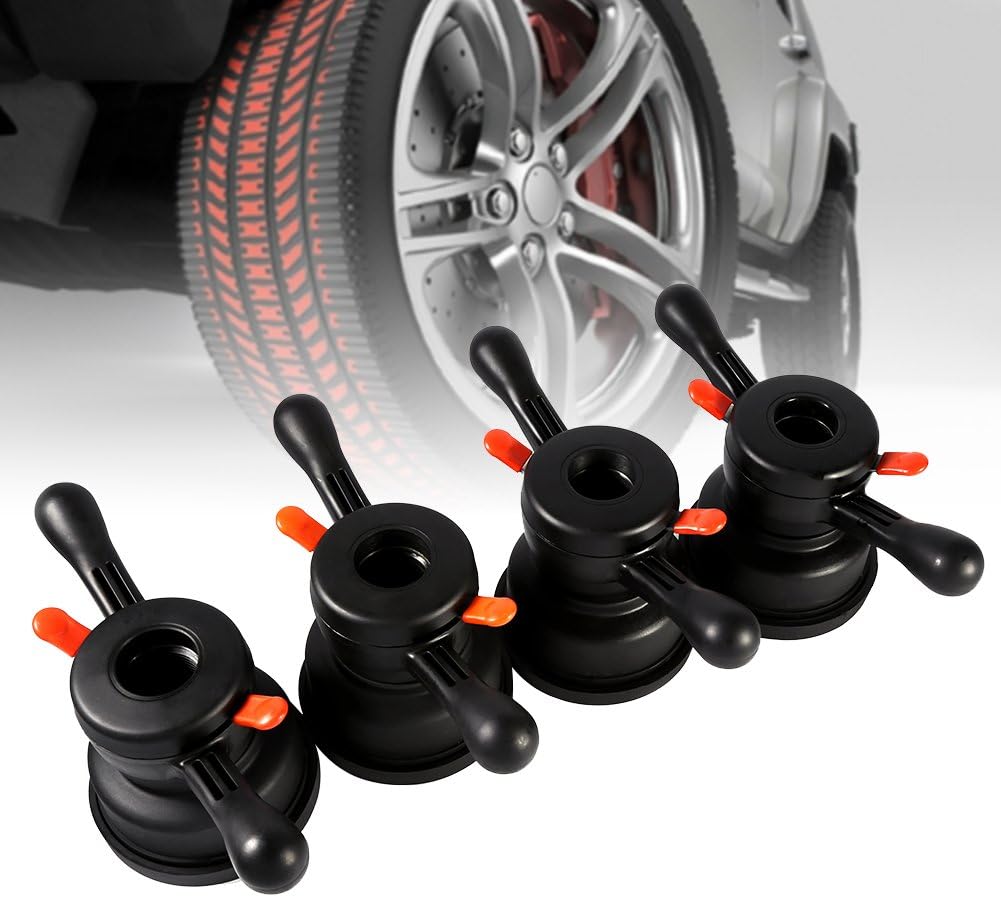 Wuchtmaschine Reifenwuchtmaschine Schnellspanner Flügelmutter & Druckbecher Nabenwellenmutter Auswuc