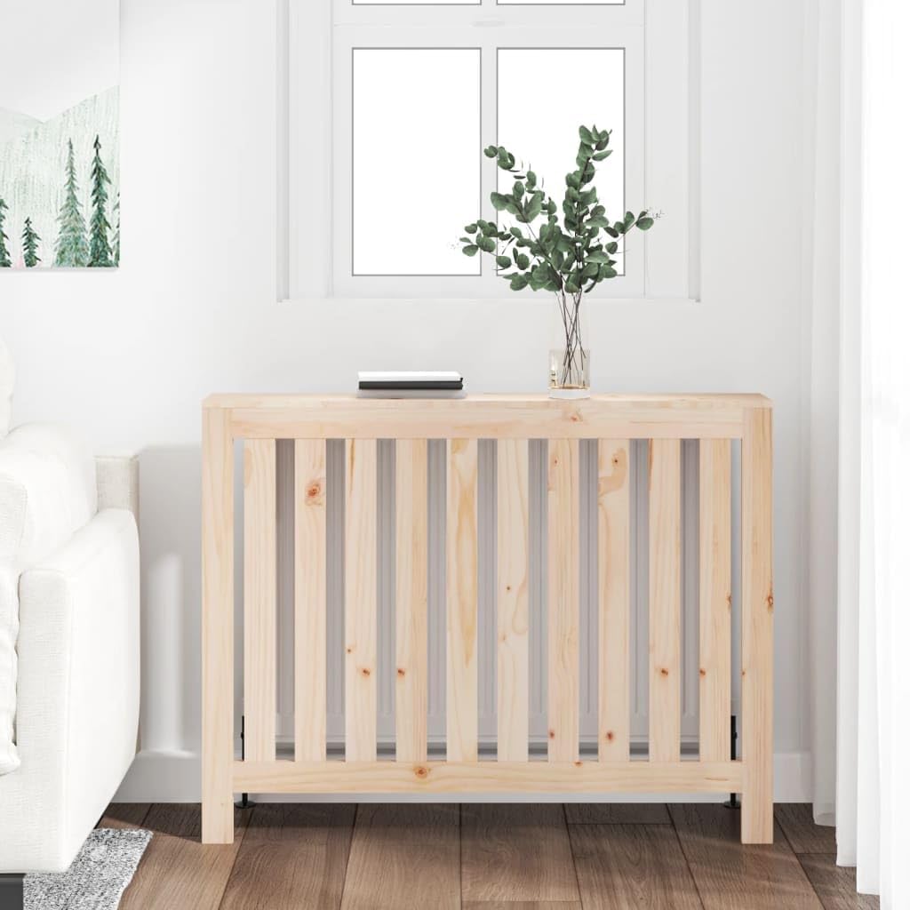 HOMIUSE 108,5x19x84 cm Heizkörper Verkleidung Heizung Heizkörper Abdeckung Landhausstil Heizungsabde