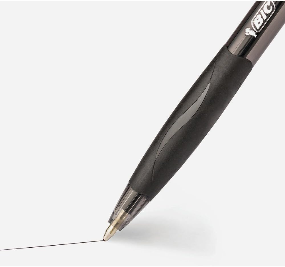BIC Original Druckkugelschreiber Schwarz 2 stück (1er Pack), Schwarz 2 stück (1er Pack)