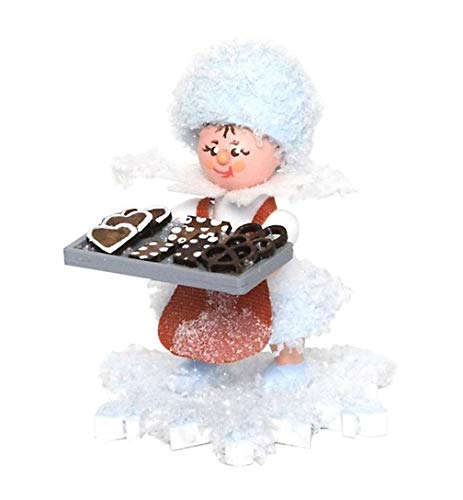 Drechslerei Kuhnert Schneeflöckchen Lebkuchenbäcker - 5 cm