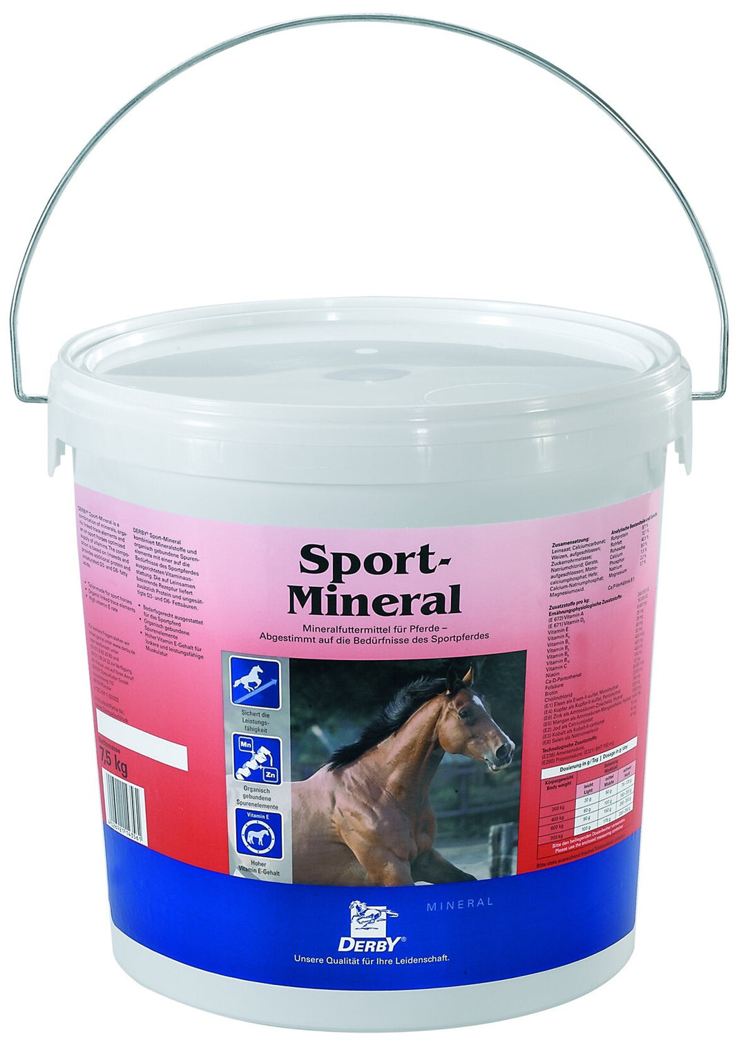 Derby Sport-Mineral 7,5kg Eimer