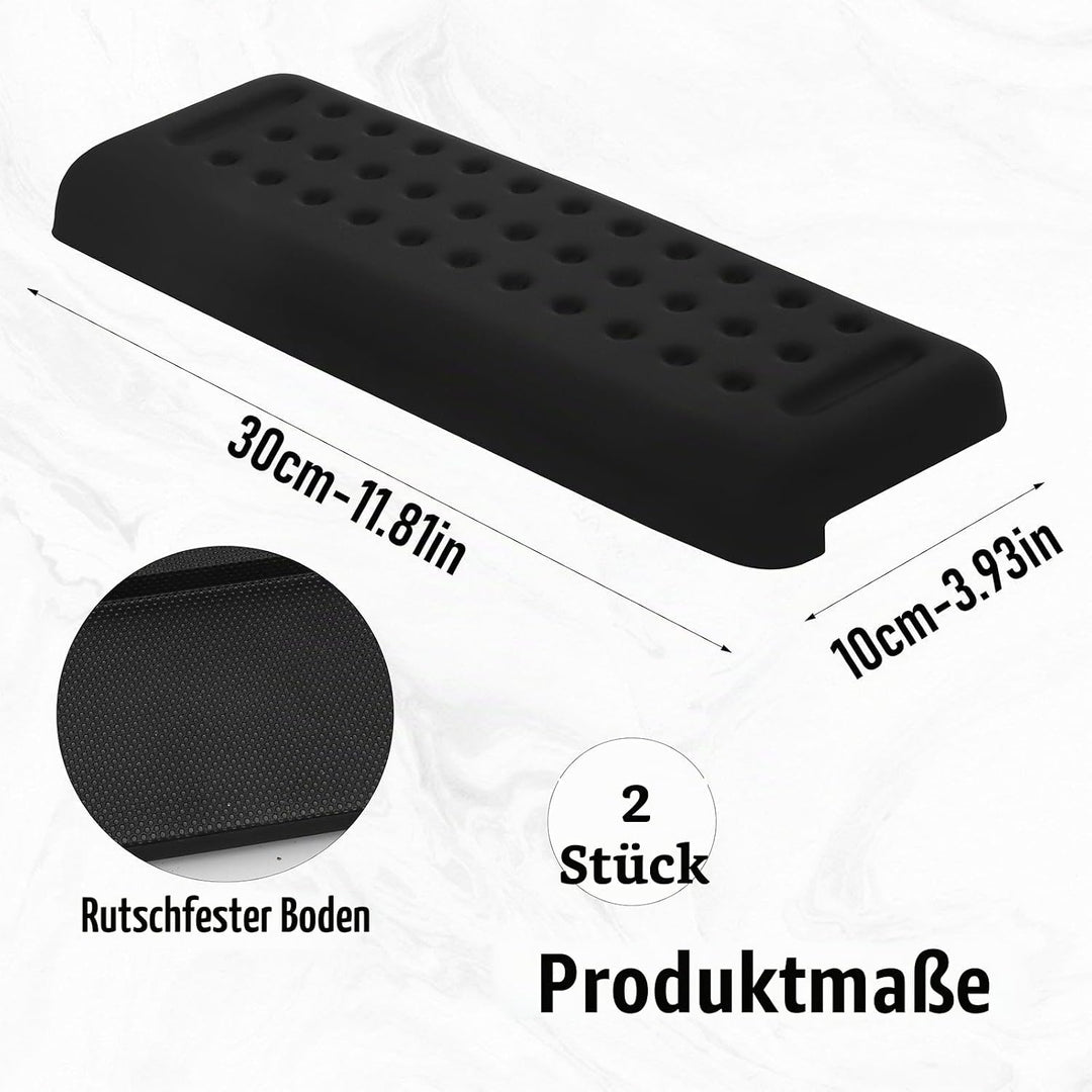 L-förmiger Schreibtisch EdgeRest Set (2-teilig) – Ergonomische Handgelenk-, Unterarm- und Ellenbogen