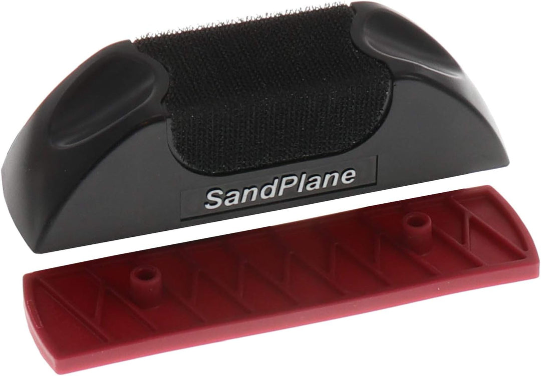 Milescraft 1620 Sand Plane – Handschleifblock/Handschleifer - Werkzeug mit Schleifpapier. 4 Schleifp