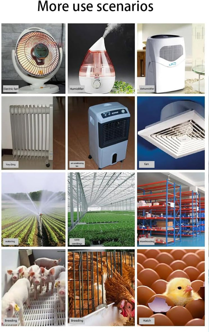 Yueyang WLAN-Temperatur- und Feuchtigkeitssensormodul, 16A WLAN-Thermostatregler, kompatibel mit Ale