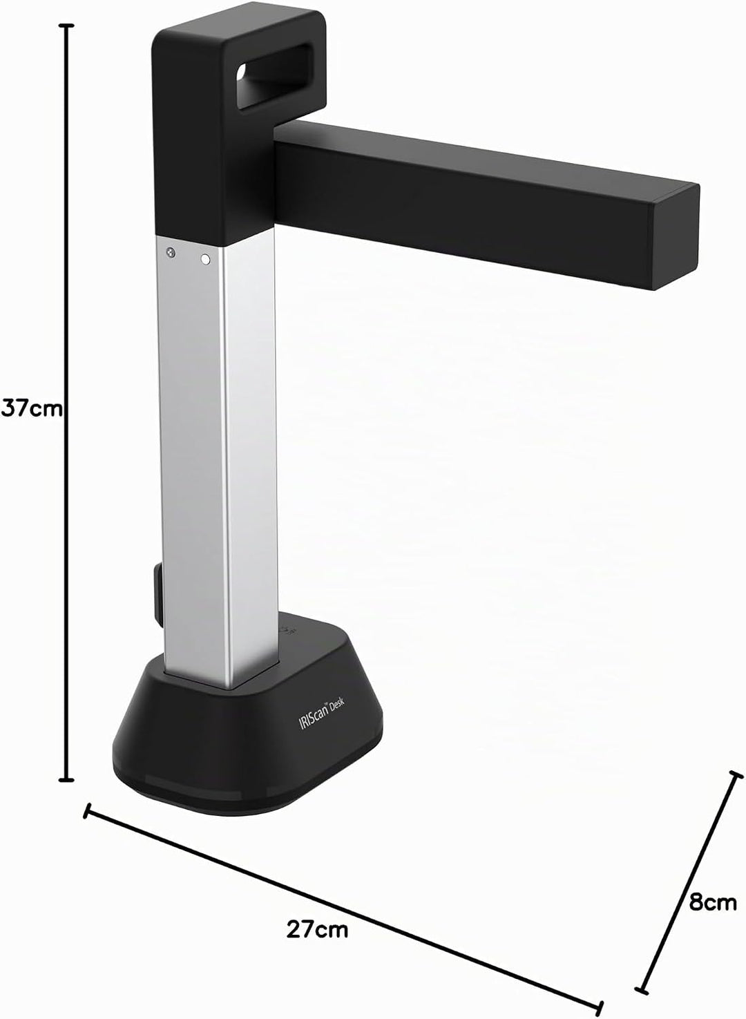 IRIScan Desk Scanner buchscanner, OCR Dokumentenscanner 8MP - 12MP extrapoliert Visualizer -v6: PDF-