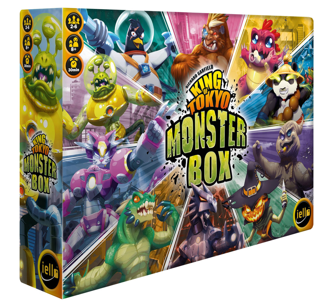 Iello IEL51877 King of Tokyo: Monster Box (englisch) King of Tokyo Monster Box Base Game 1. König vo