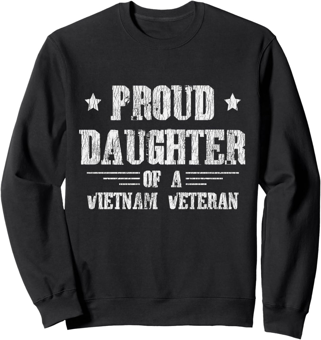 Stolze Tochter Eines Vietnam-Veteranen Tochter Held Veteran Sweatshirt