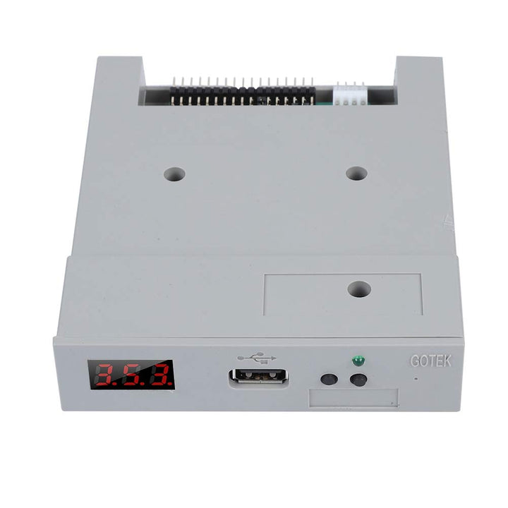 Goshyda USB-Emulator SFR1M44-U100 3,5 Zoll 1,44 MB USB-SSD-Diskettenlaufwerk-Emulator Plug & Play, i