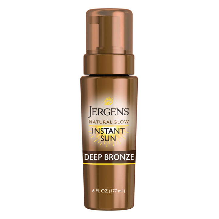 Jergens Natural Glow Instant Sun Sunless Tanning Mousse, DARK (Selbstbräuner)