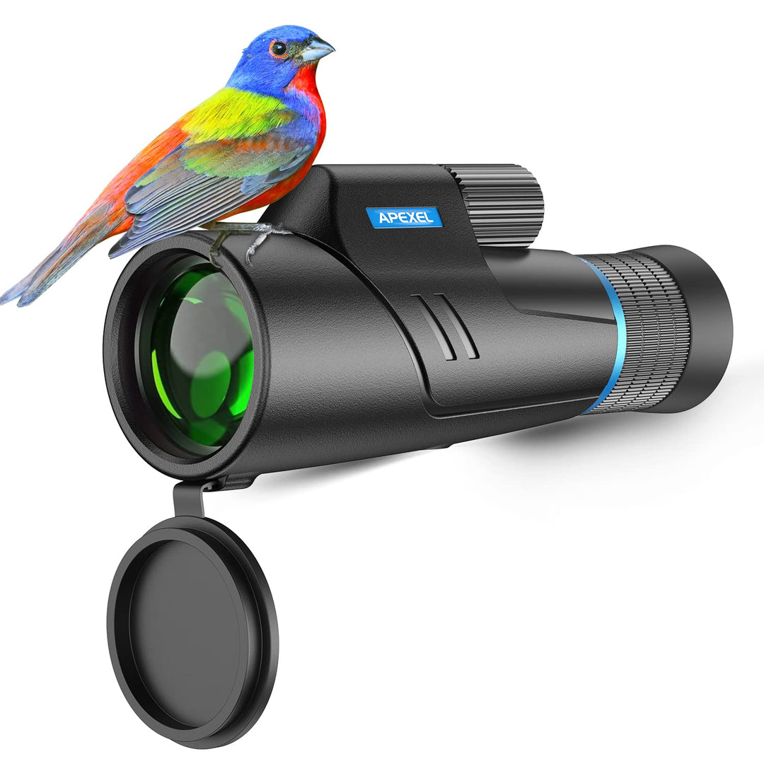 APEXEL 10-20X50 Optischer Zoom Monocular Telescope,HD Monokulare Fernrohr Erwachsene, BAK4/FMC Wasse