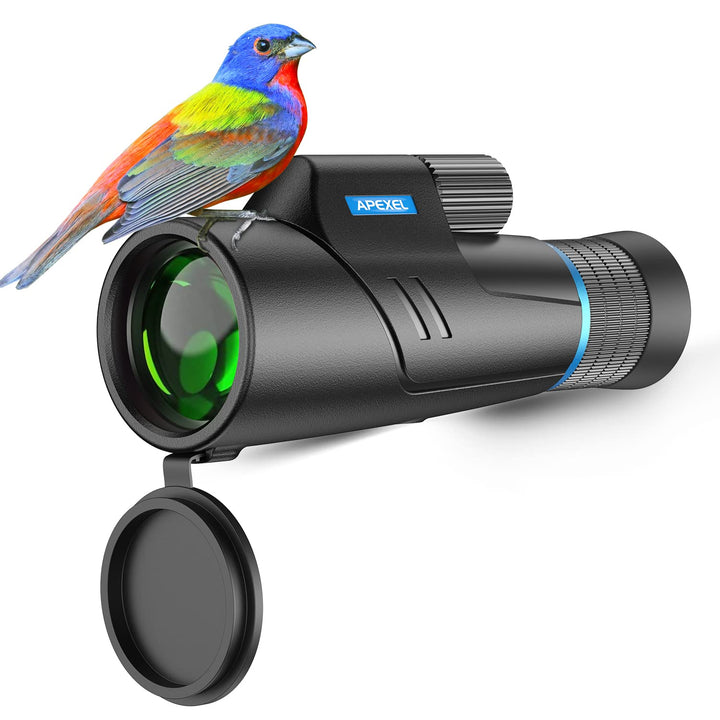 APEXEL 10-20X50 Optischer Zoom Monocular Telescope,HD Monokulare Fernrohr Erwachsene, BAK4/FMC Wasse