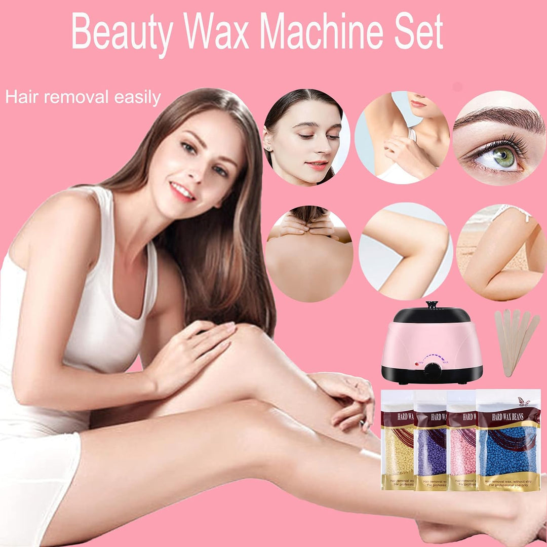 Wachswärmer Wachs Haarentfernung - Warmer Waxing set Wax Maschine Wax Heater Wax Heisswachs Wachsger