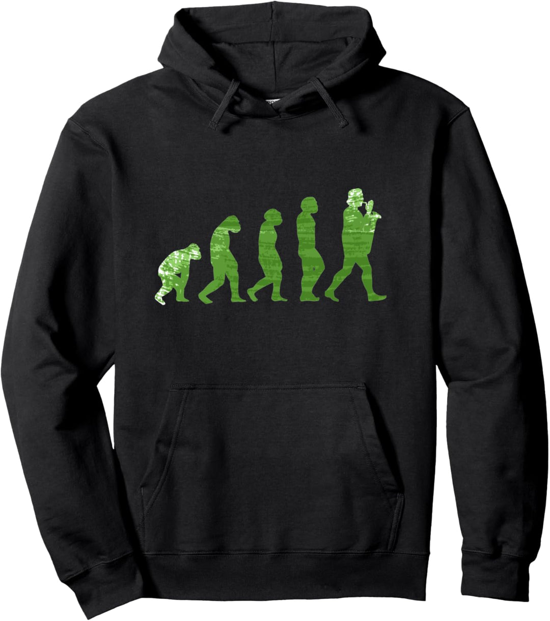 Evolution Saxophon Pullover Hoodie