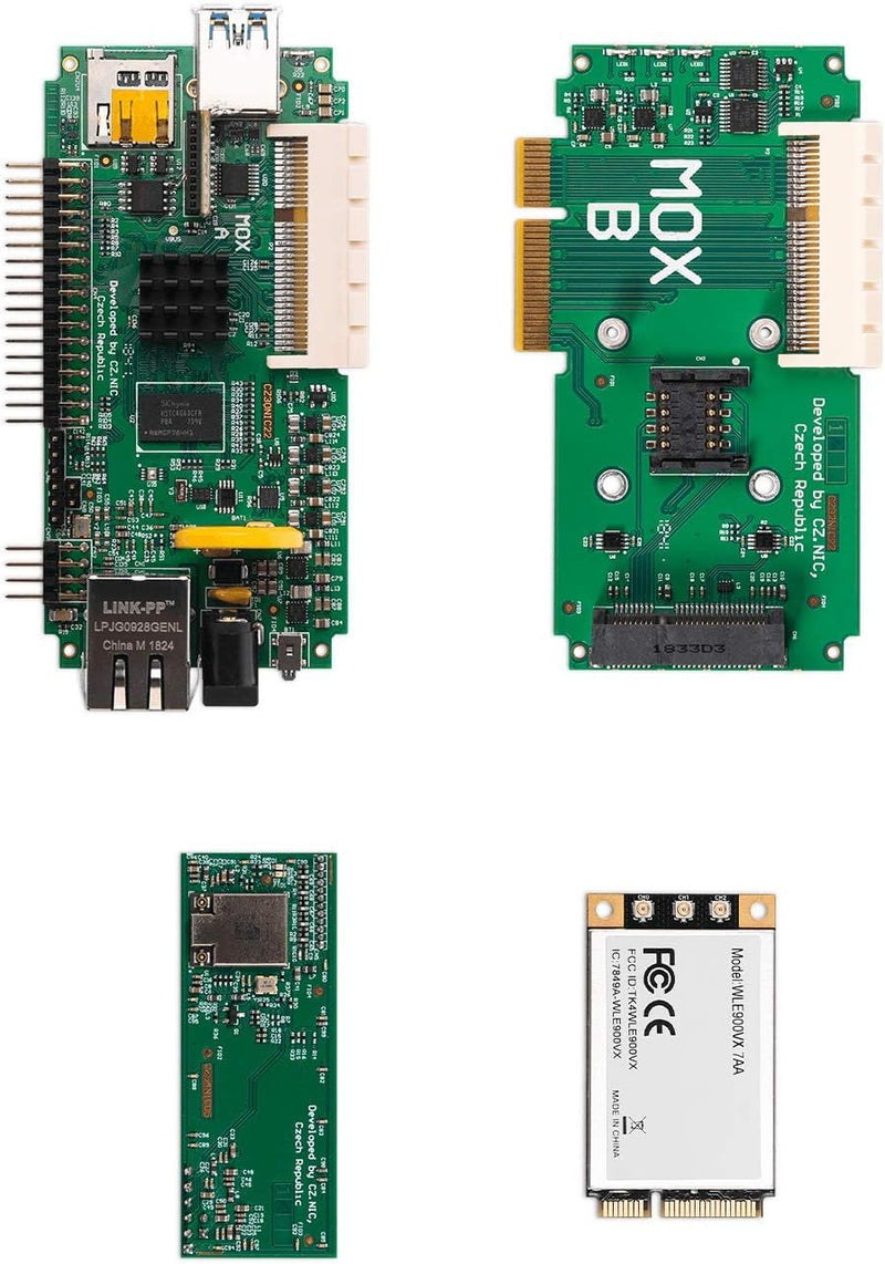Turris MOX Power Wi-Fi | modular, Open Source & Secure Router/Server/Switch/Access Point | CPU 1 GHz