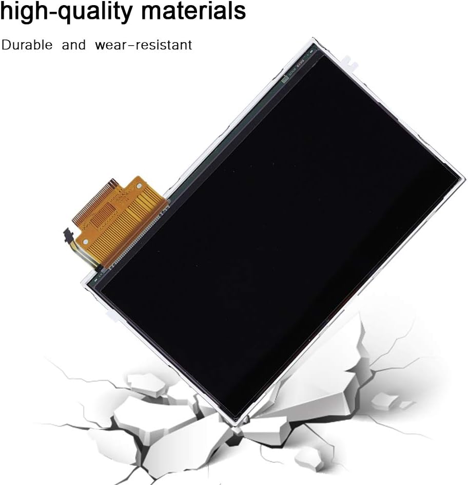 Sharainn LCD Display Bildschirm, Ersatz LCD-Anzeige mit Hintergrundbeleuchtung für PSP 2000 2001 200
