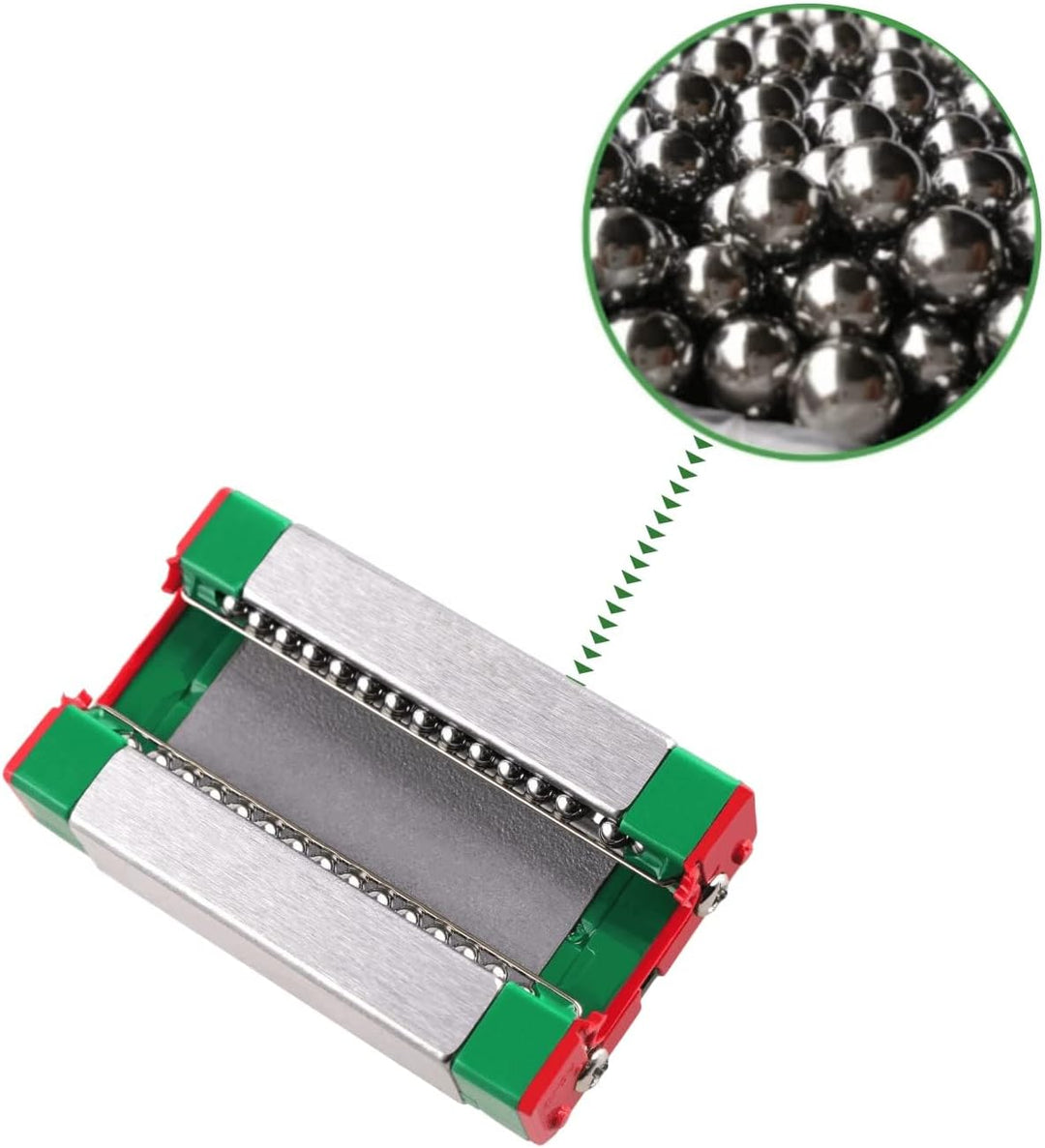 ONLISUM MGN12H Mini Lineare Schienenführung, 1000 mm Länge, 12 mm Breite, Linearführung mit Linearfü