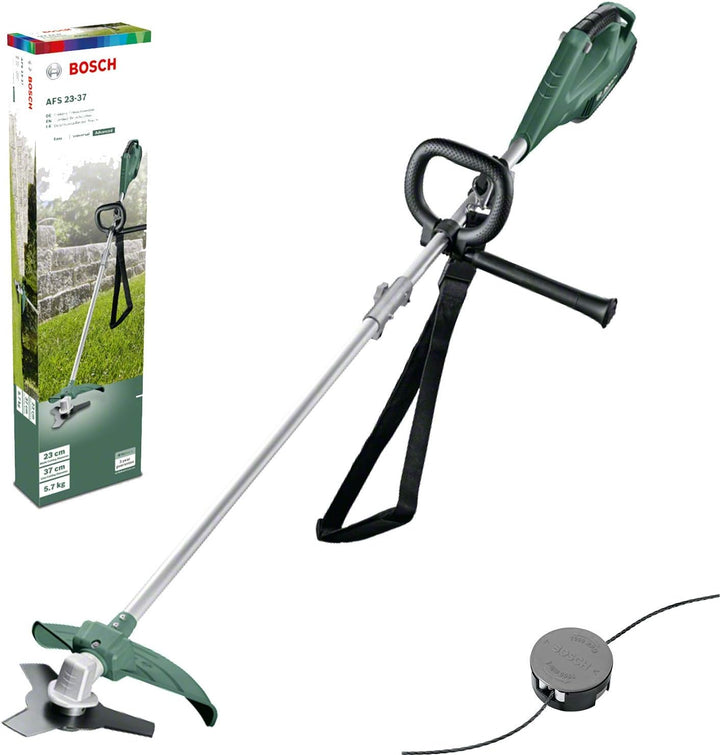 Bosch Home and Garden Elektro Freischneider Motorsense AFS 23-37 (950 W, SchnittkreisØ: 23 cm (Messe