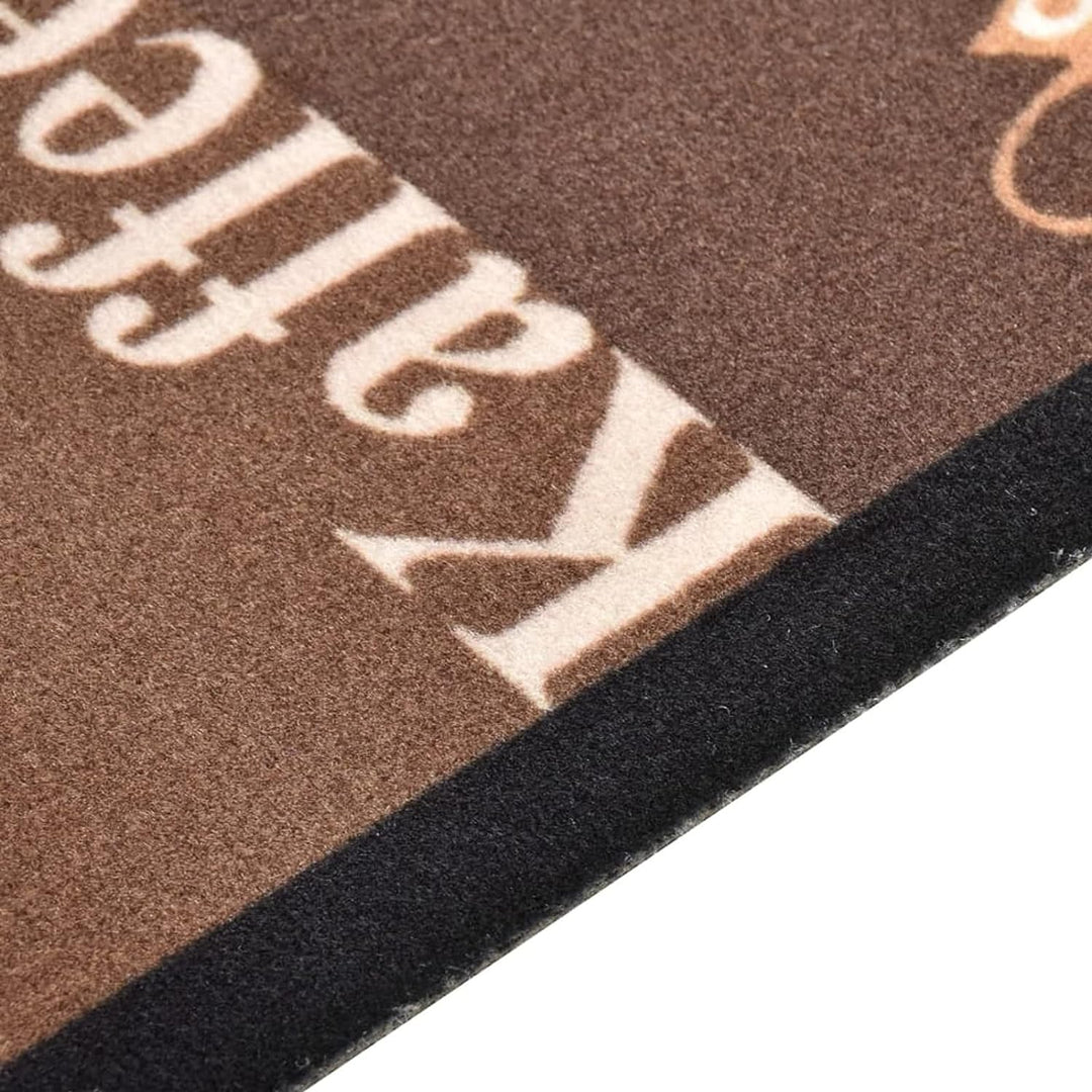 Tidyard Küchenteppich Waschbar rutschfest Küchenläufer Teppichläufer Läufer Cafe Coffee Flurteppich