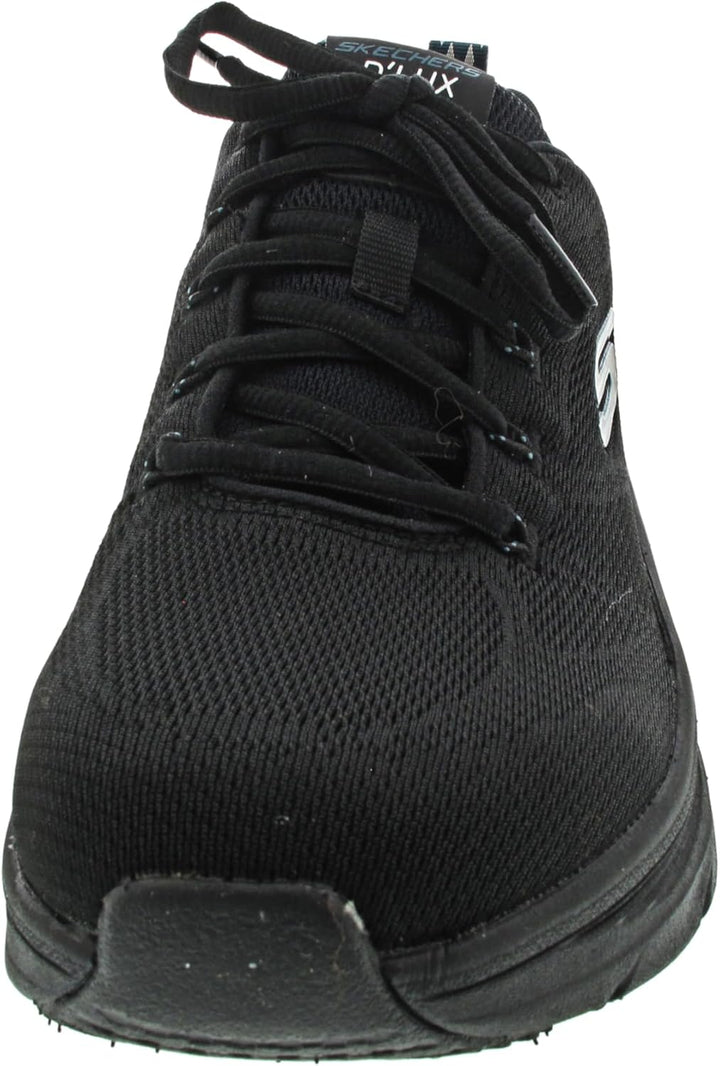 Skechers Herren D'lux Walker-Get Oasis Sneakers 40 EU Schwarz, 40 EU Schwarz
