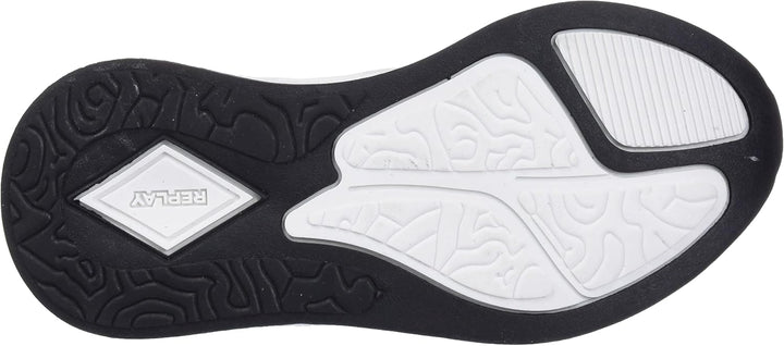 Replay Mädchen Maze Jr Sneaker 30 EU 125white Silver Black, 30 EU 125white Silver Black