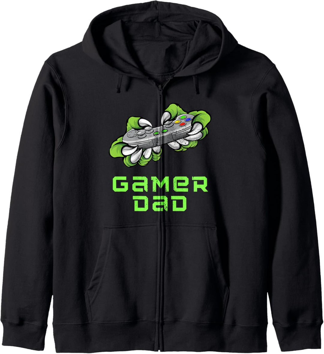 Controller Monster Design Spieler Papa Ever Fathers Day Kapuzenjacke