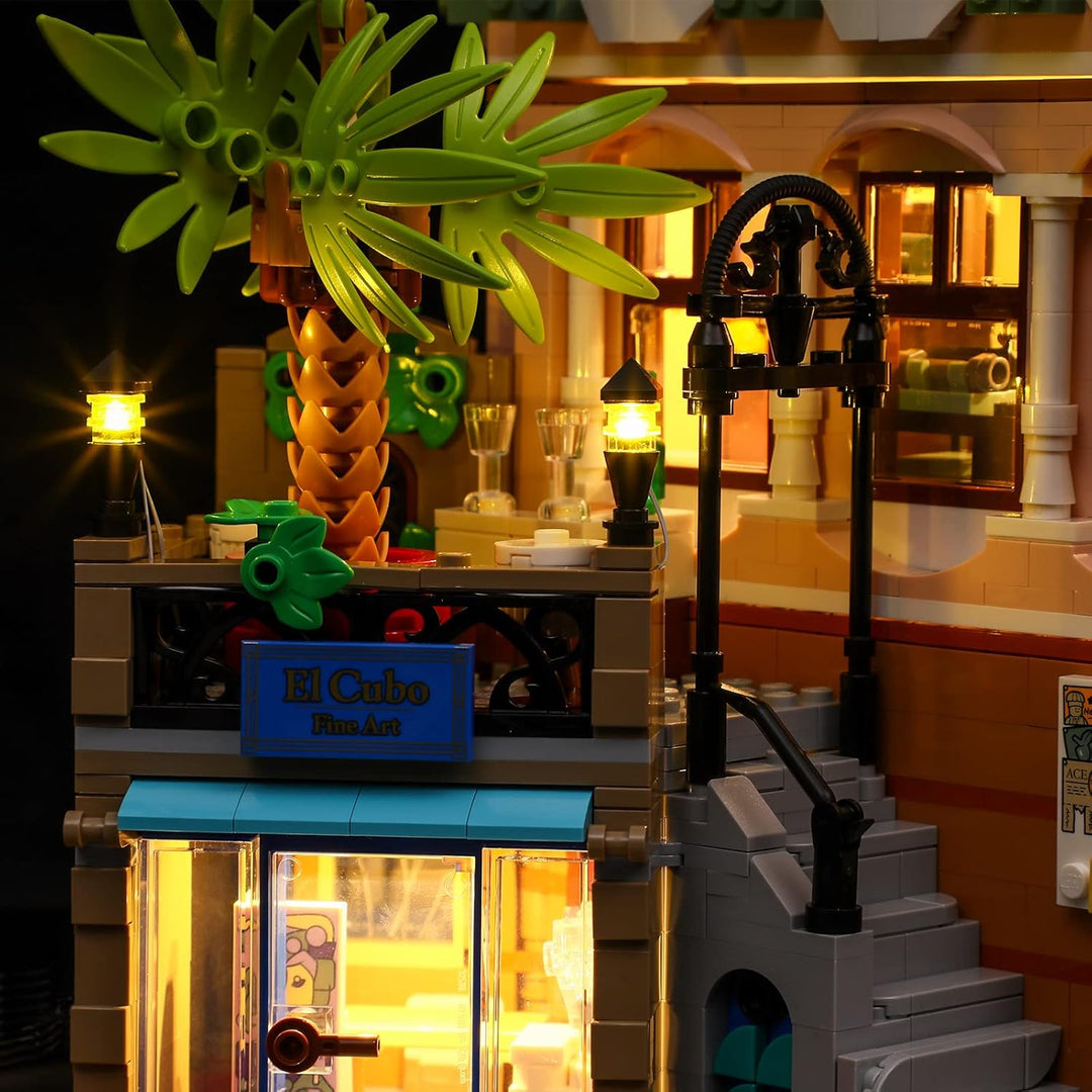 YEABRICKS LED Licht für Lego-10297 Creator Expert Boutique Hotel Bausteine Modell (Lego Set Nicht en