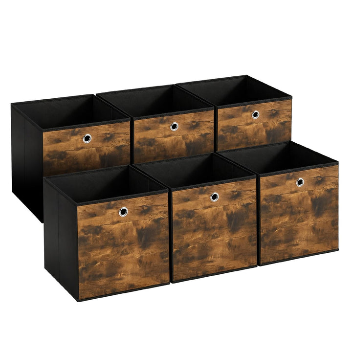 Sekey Aufbewahrungsbox Stoff, Faltbox Organizer mit Griff, Einsatz für Kallax Regal, EKET Würfelrega