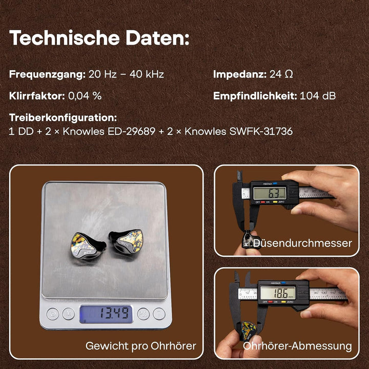 LINSOUL ZiiGaat x Fresh Reviews Arete II 1DD+4BA 2nd Hybrid-In-Ear-Monitor Graffiti, Graffiti