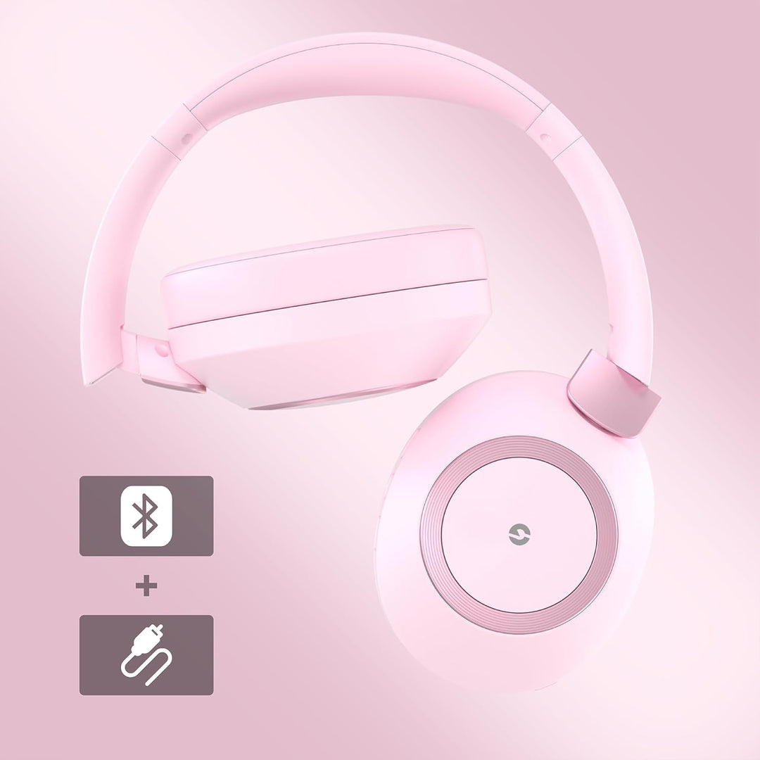 Kopfhörer Kabellos Bluetooth, Over Ear Kopfhörer Noise Cancelling, 100 Std Spielzeit 5.3 Bluetooth K