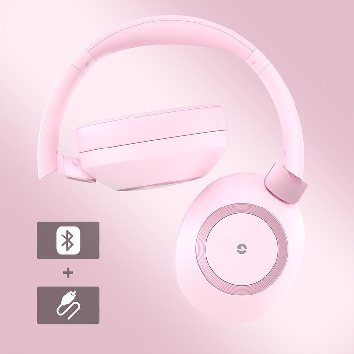 Kopfhörer Kabellos Bluetooth, Over Ear Kopfhörer Noise Cancelling, 100 Std Spielzeit 5.3 Bluetooth K