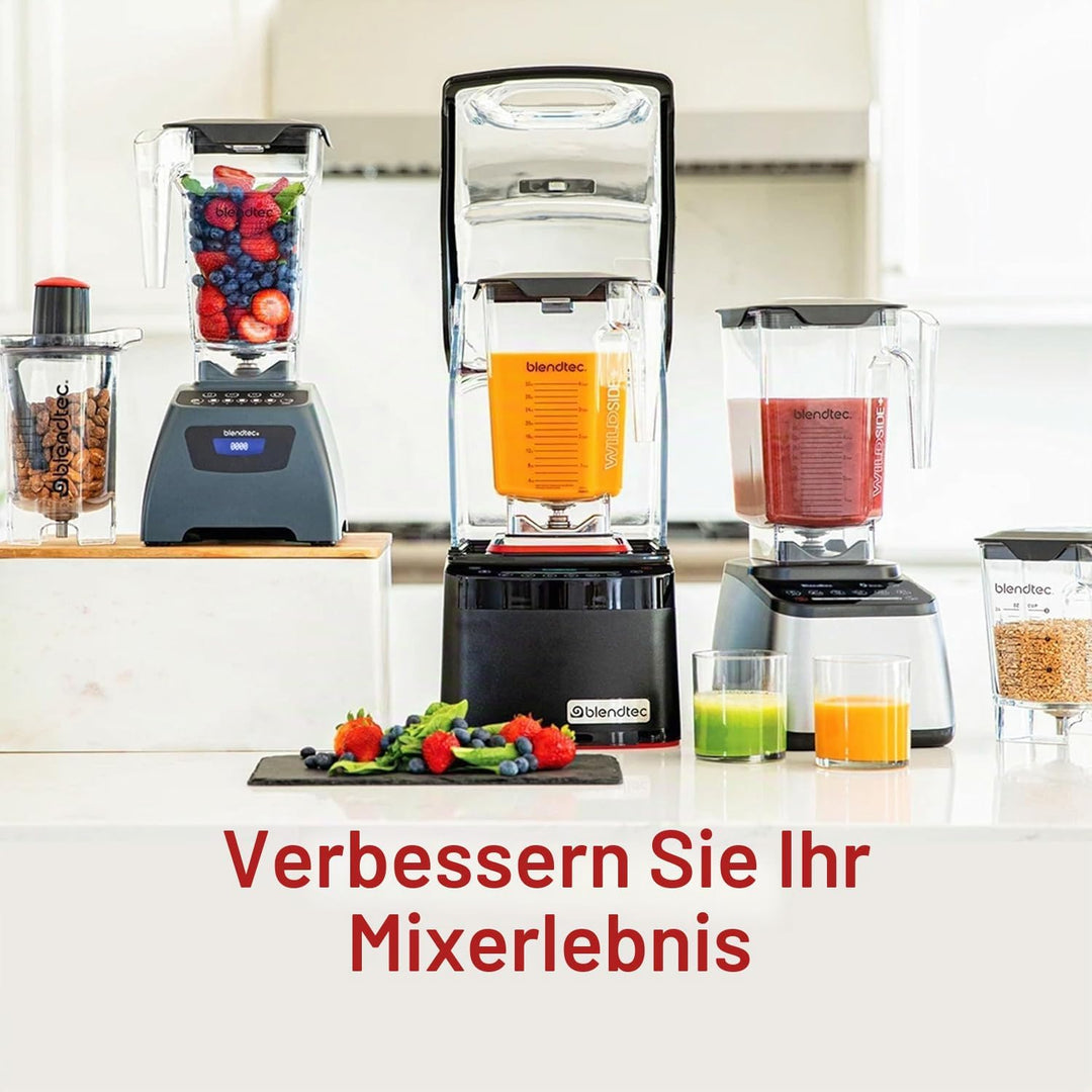 Blendtec 40-630-53 WildSide Jar Behälter, 2.66 L, Transparent WildSide, Glas, WildSide, Glas